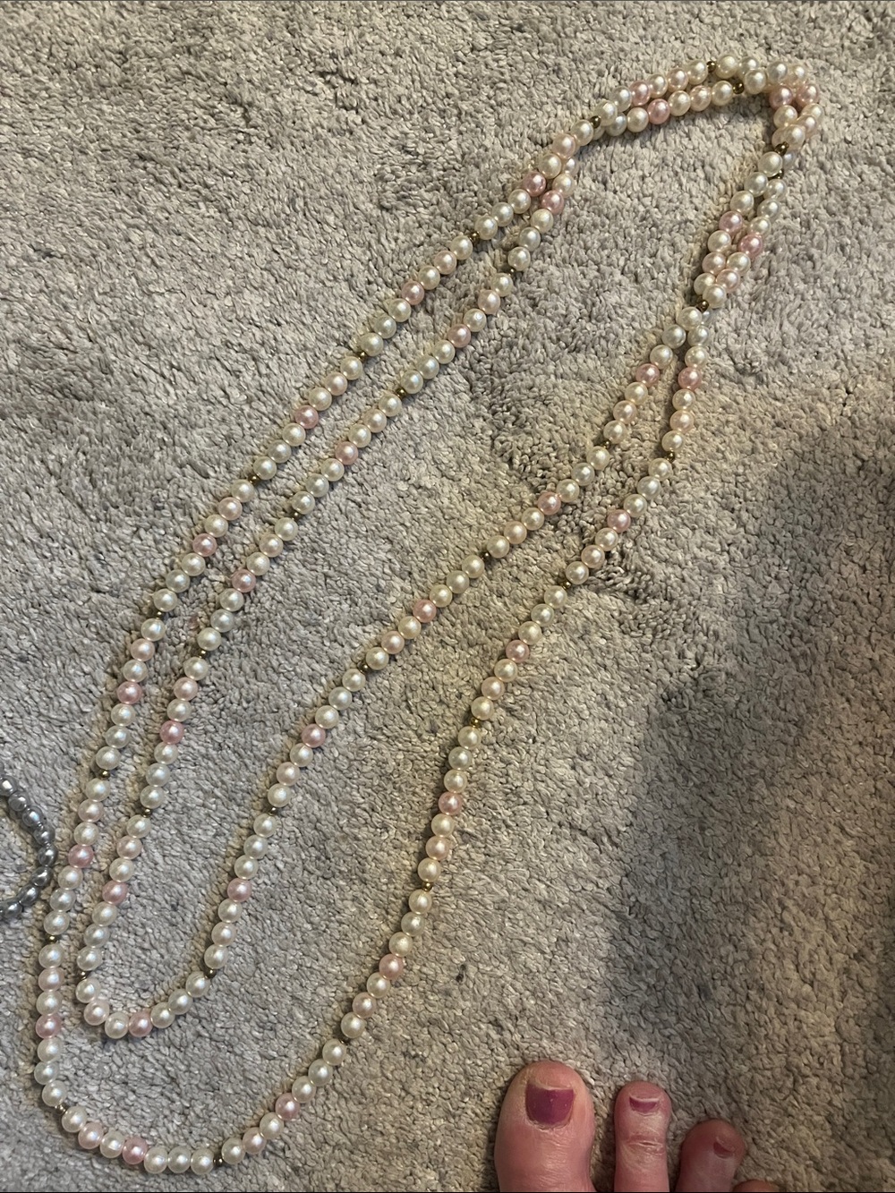 Vintage Faux Pearl Necklaces - Picture 5 of 5